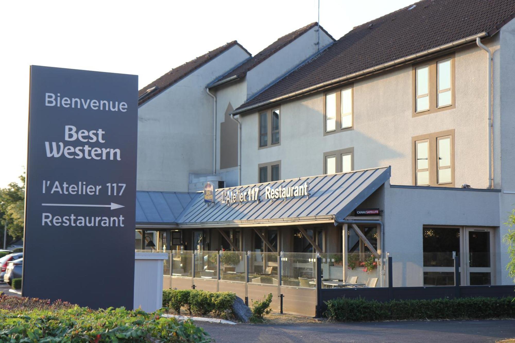 Best Western L'Atelier 117 Maubeuge Eksteriør billede